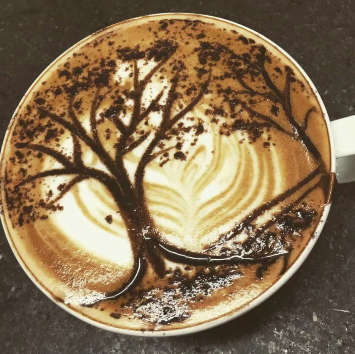 Рисунки на кофе: самые популярные изображения и техника их нанесения