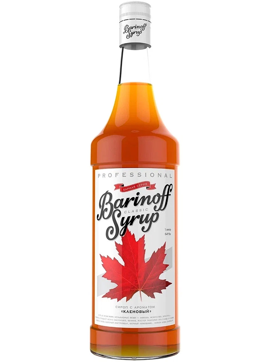 Сироп Barinoff Кленовый 1л