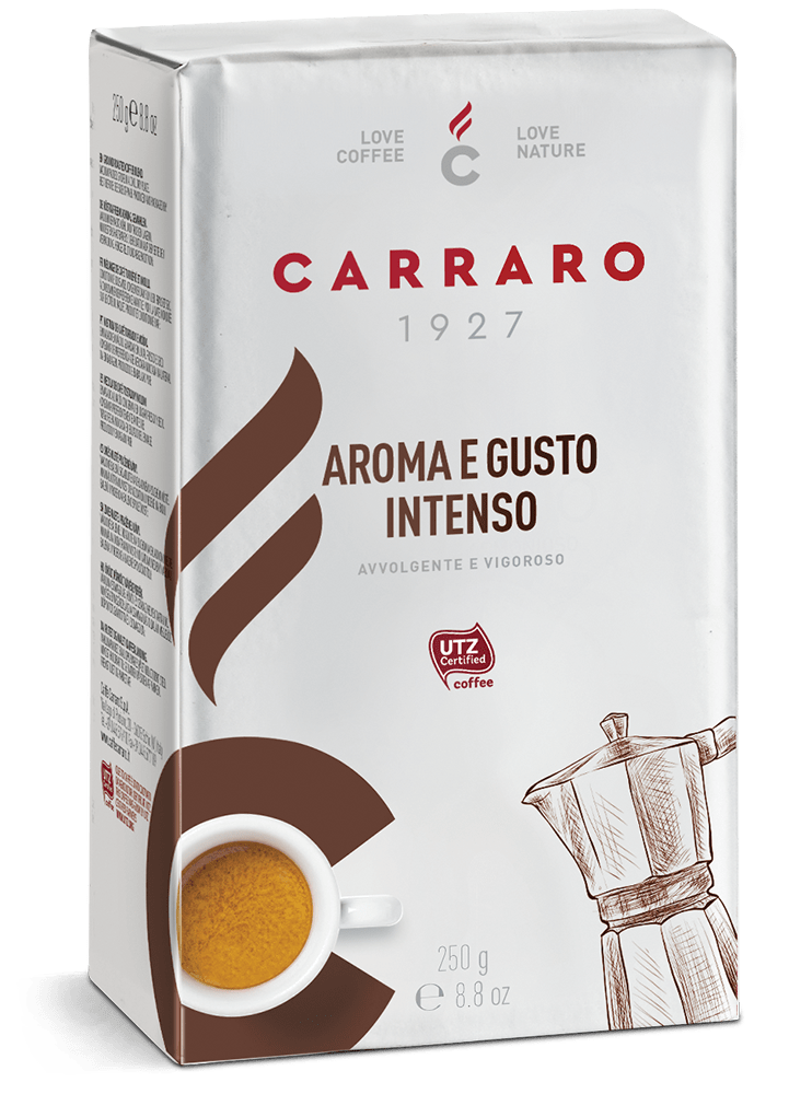Кофе Carraro Aroma E Gusto Intenso 250 гр